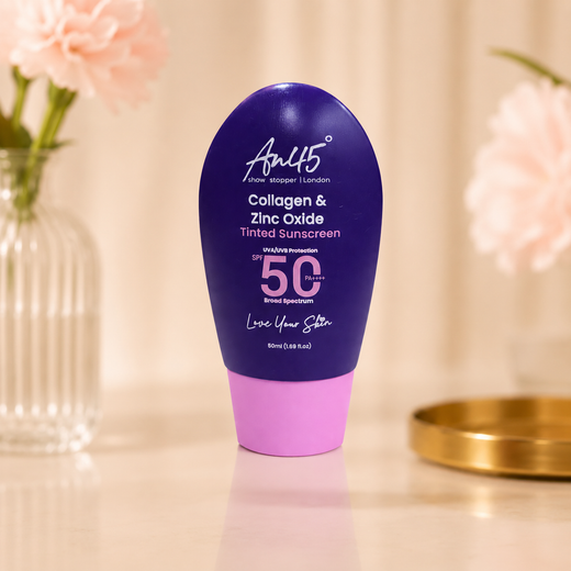 AN45° SPF 50 Tinted Sunscreen Fluid