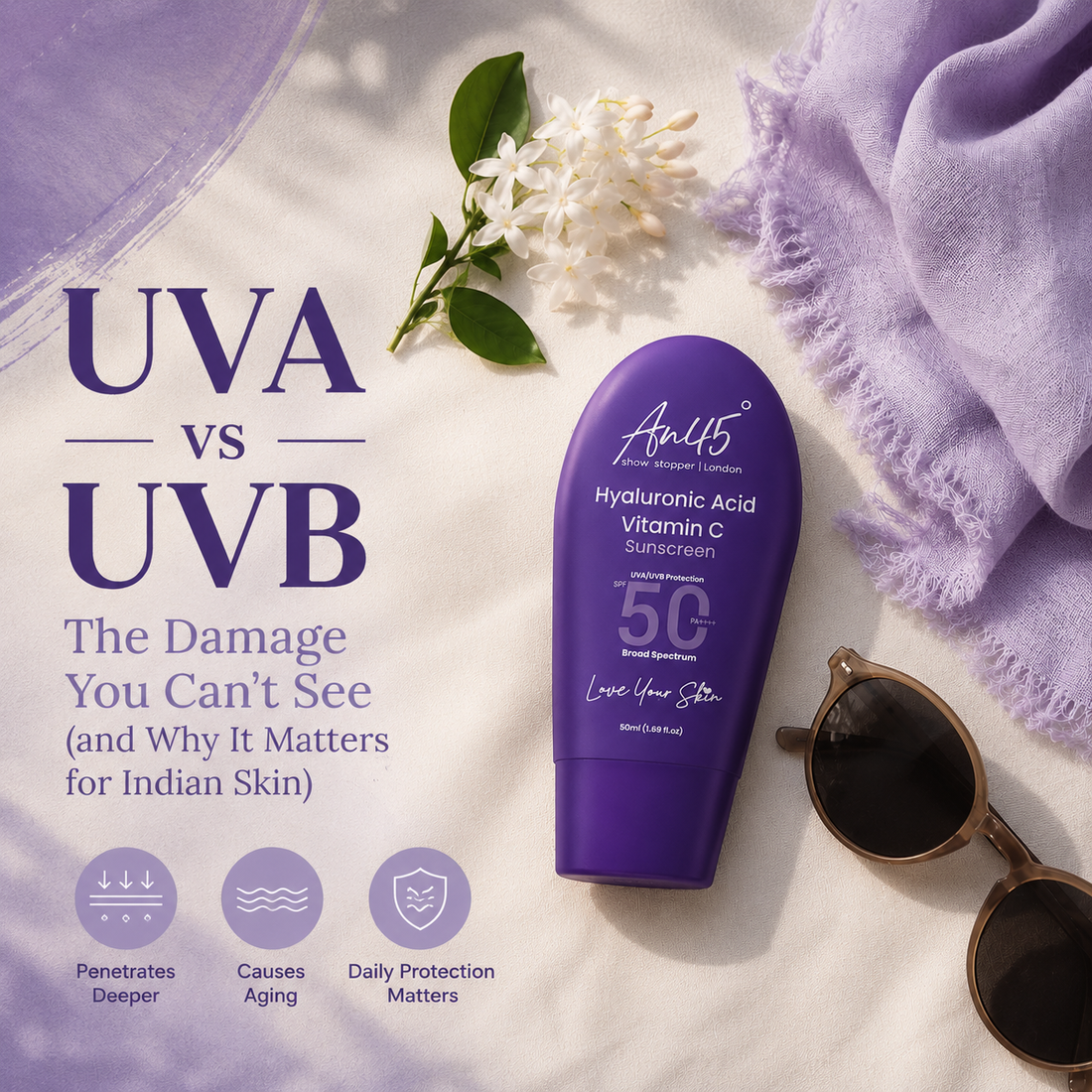 UVA vs UVB: The Damage You Can't See (and Why It Matters for Indian Skin)