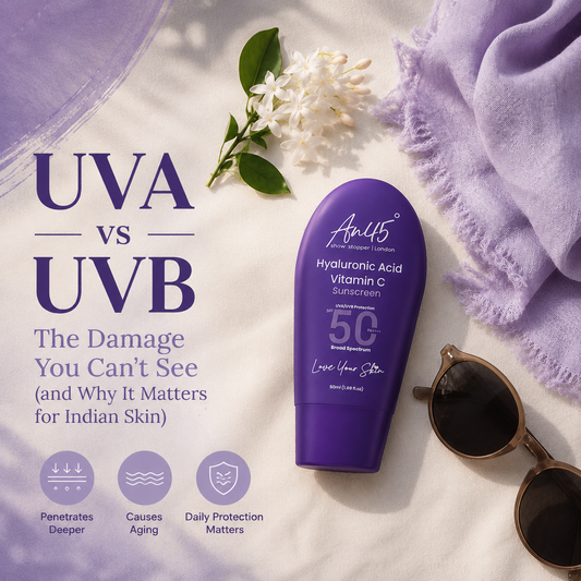 UVA vs UVB: The Damage You Can't See (and Why It Matters for Indian Skin)