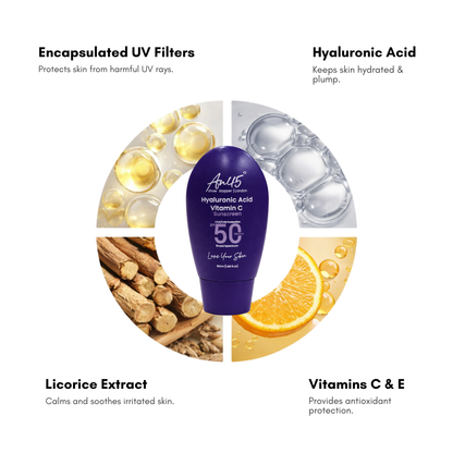 AN45° SPF 50 Sunscreen Fluid