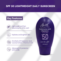 AN45° SPF 50 Sunscreen Fluid