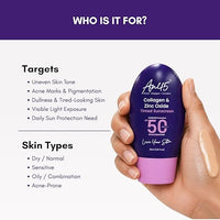 AN45° SPF 50 Tinted Sunscreen Fluid