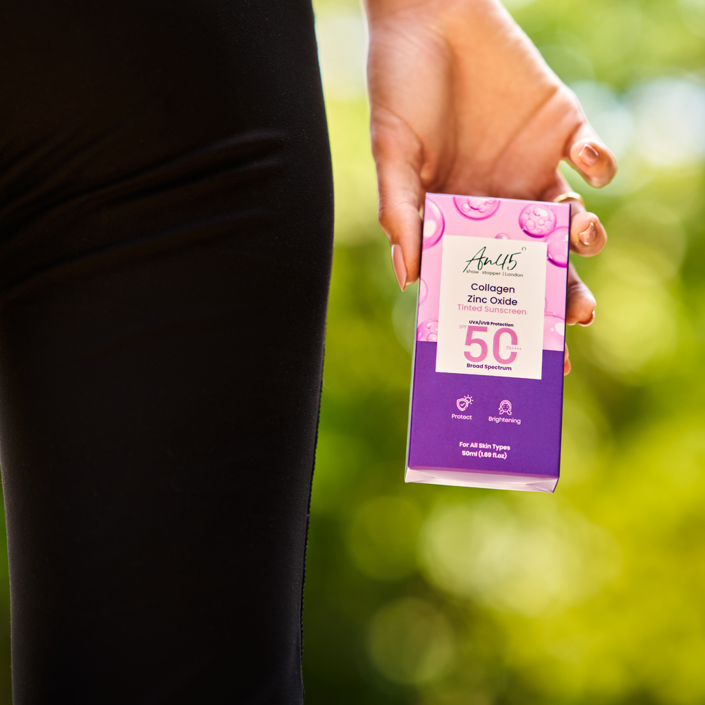 AN45° SPF 50 Tinted Sunscreen Fluid