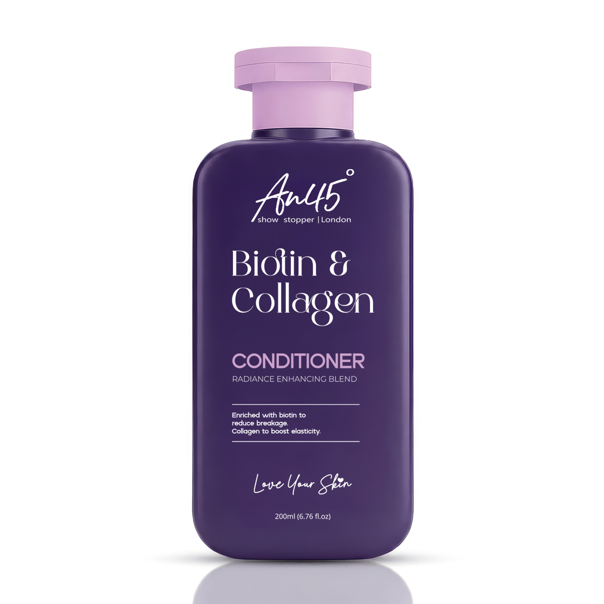 AN45° Biotin & Collagen Conditioner, 200 ml — radiance enhancing blend
