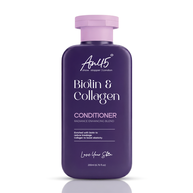AN45° Biotin & Collagen Conditioner, 200 ml — radiance enhancing blend