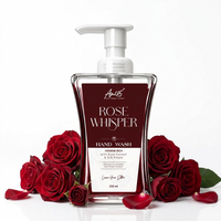 AN45° Rose Whisper Hand Wash — hygiene-rich, with rose extract & silk petals (250 ml)