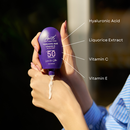 AN45° SPF 50 Sunscreen Fluid